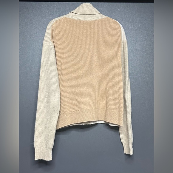 Theory Colorblock Cashmere Sweater M - Picture 5 of 6